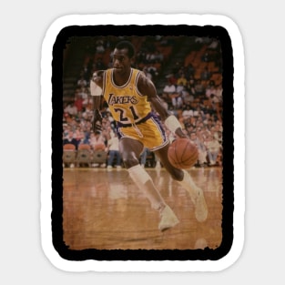 Michael Cooper, 1987 Vintage Sticker